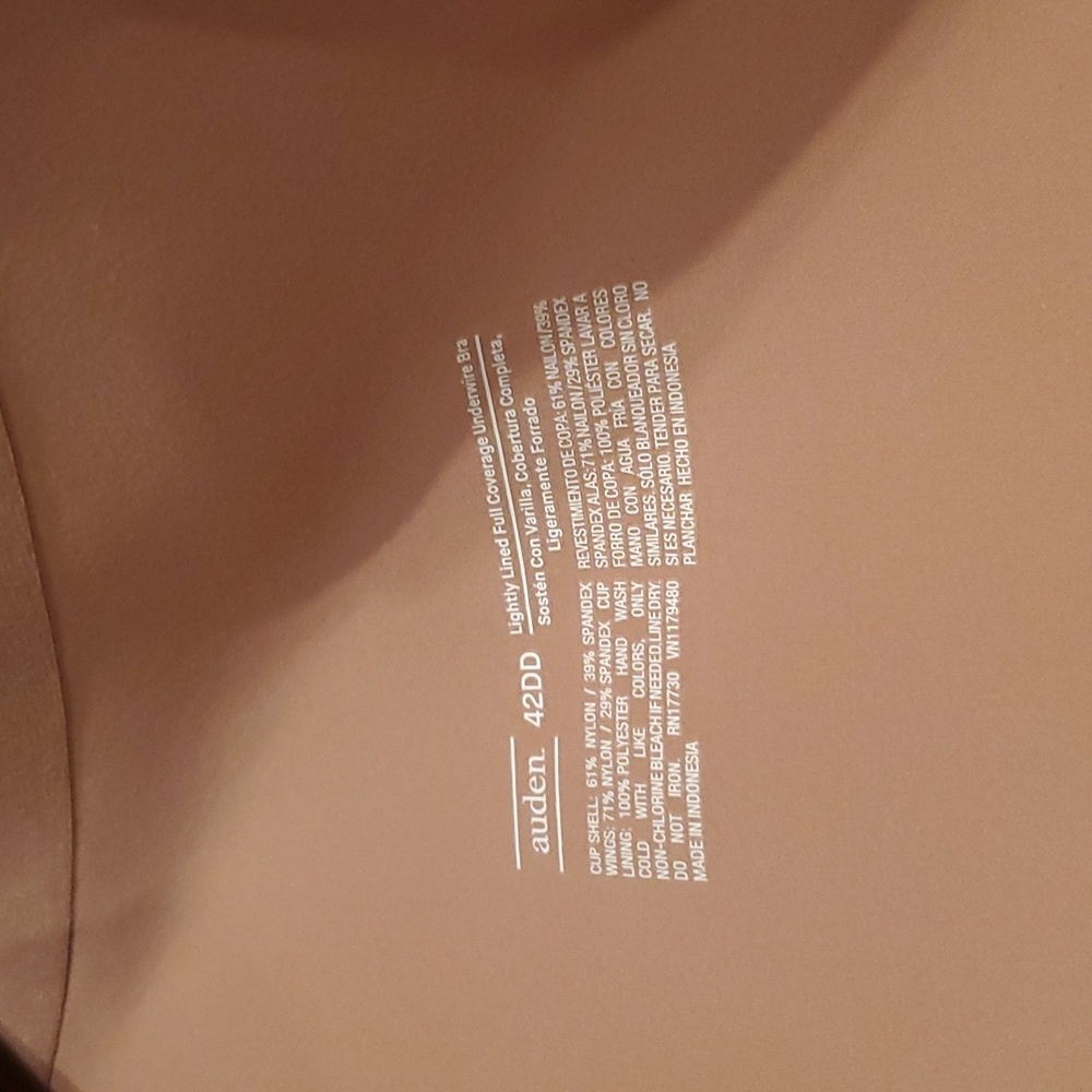 Auden back smoother bra size 42DD - Picture 2 of 4
